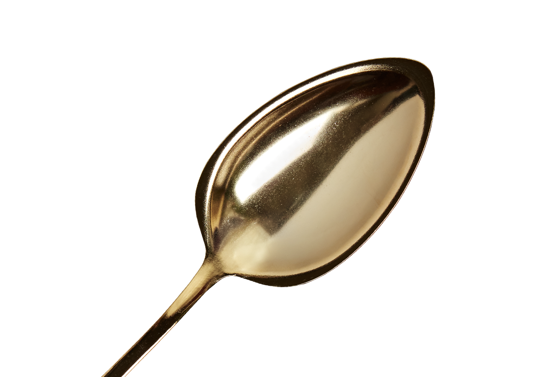 Double Sided Gold Measuring Spoon (***SHIPS SEPARATELY***) · Goodboy Gravies