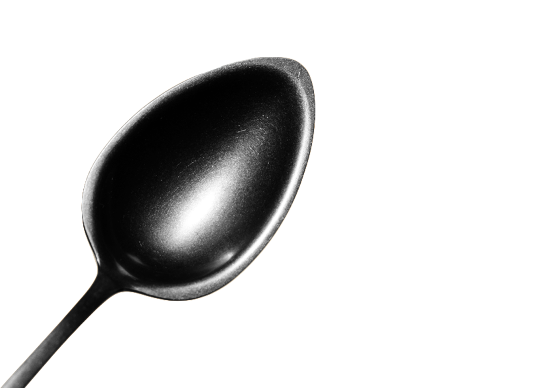 01 Gunmetal Spoon